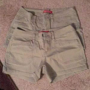 Khaki shorts